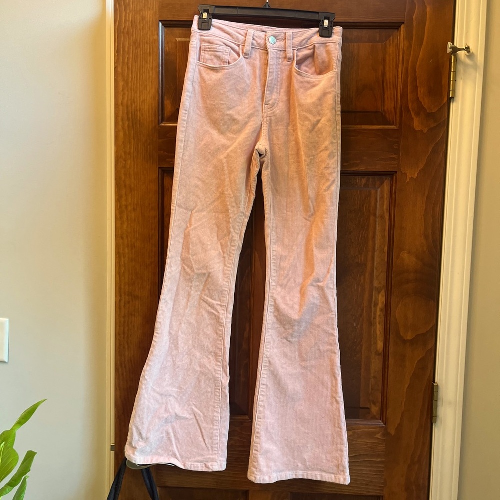 Light Pink, corduroy pants